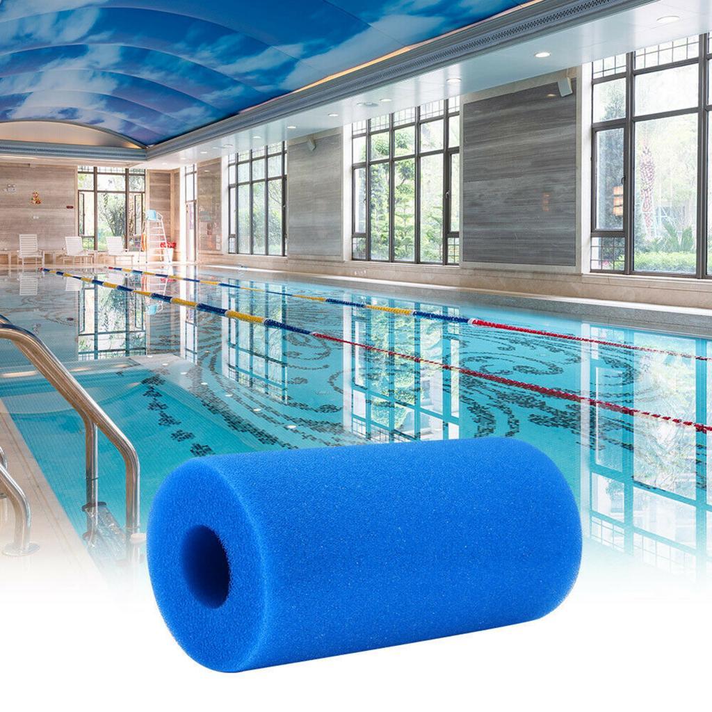 4pcs New For Intex Type A Swimming Pool Filter Pump Foam Cartridge 20x10cm