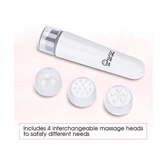 Máy mát xa điện tử mini chất lượng cao, cây lăn massage mắt giảm xoang, chống thâm quầng giá rẻ