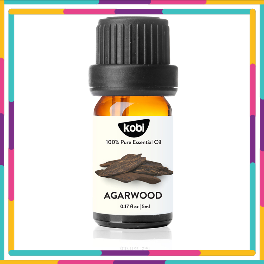 Tinh dầu Trầm Hương Kobi Agarwood essential oil giúp trấn tĩnh, kháng khuẩn, hỗ trợ thiền định hiệu quả - 5ml