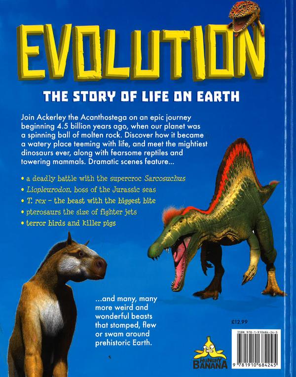 Sách tiếng Anh - Evolution - The Story Of Life On Earth