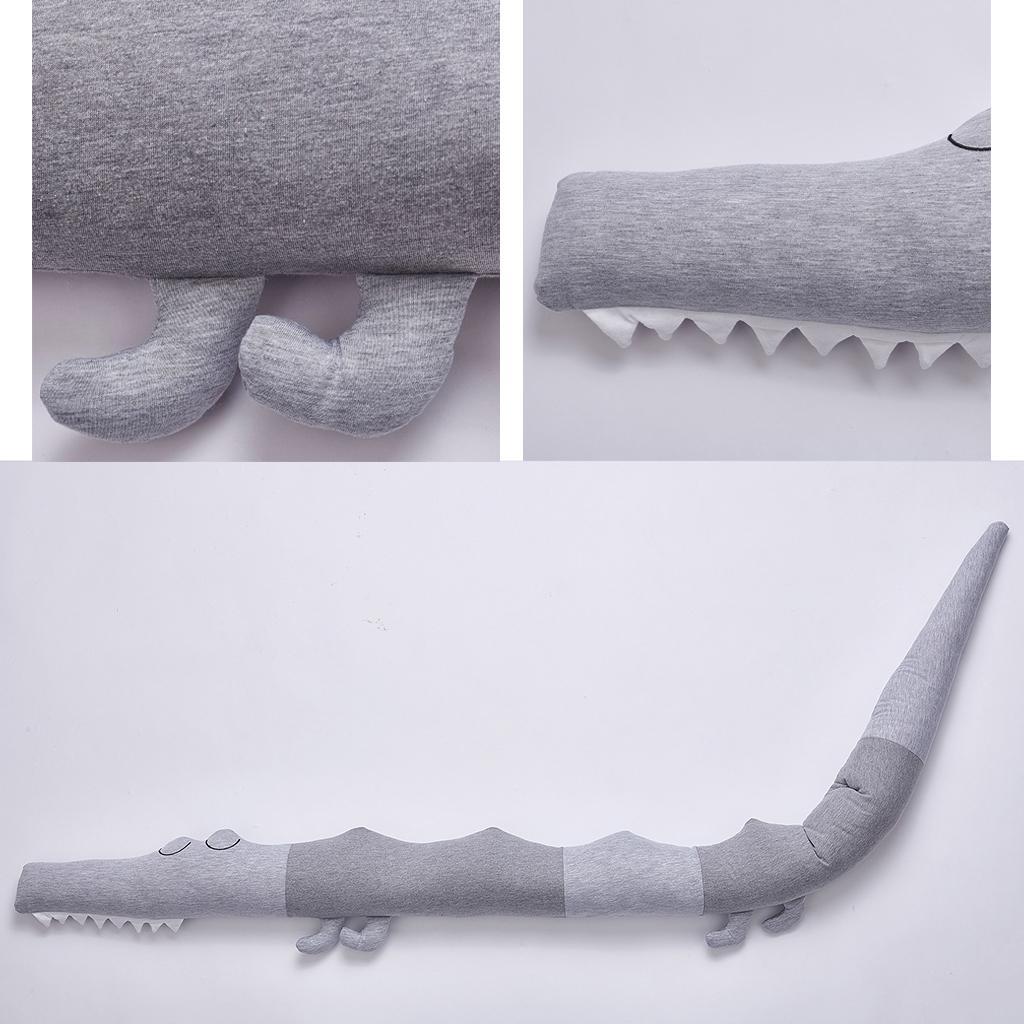 1.85m Breathable Soft Infants Babies Protector for Cradle Gray