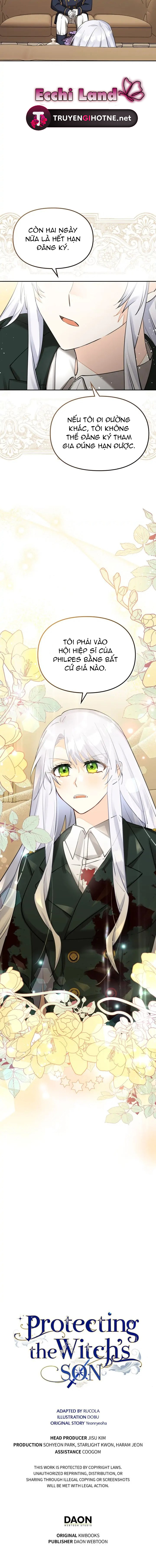 Lý Do Bảo Vệ Con Trai Của Phù Thủy chapter 8.2 - Trang 8