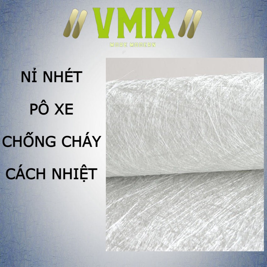 [ 1mx1m] Nỉ nhét pô xe dễ dàng thay thế chịu được nhiệt độ cao cách nhiệt tốt