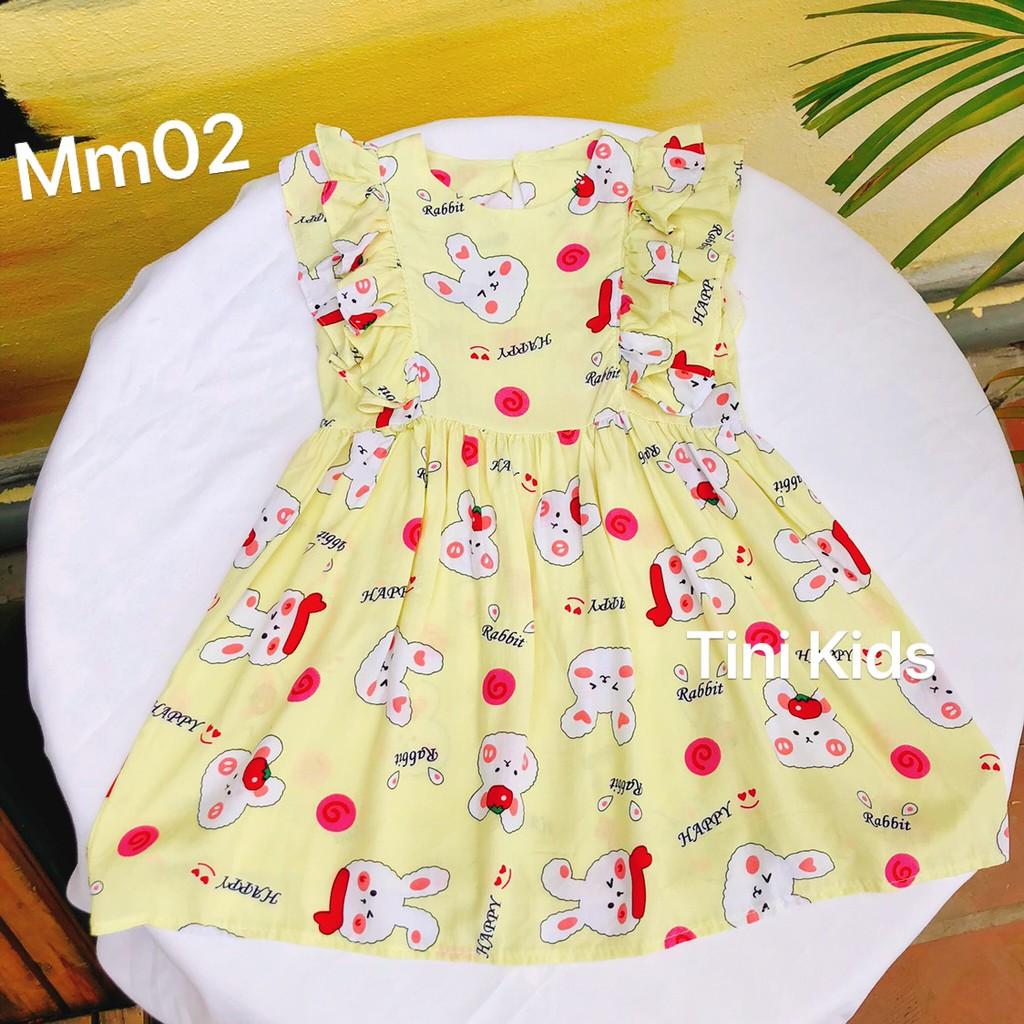 Đầm, Váy Lanh Mùa Hè Cho Bé
