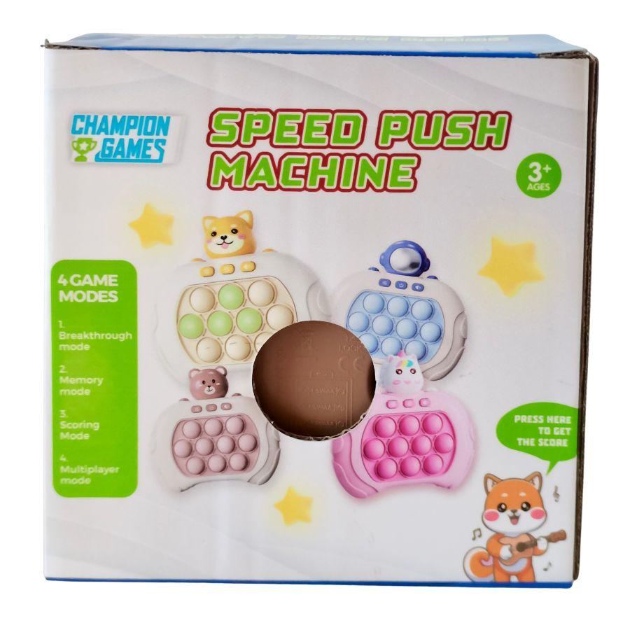 Đồ Chơi Trò Chơi Pop It 200 Cấp Độ Cún Shiba CHAMPION GAMES CPGJH01