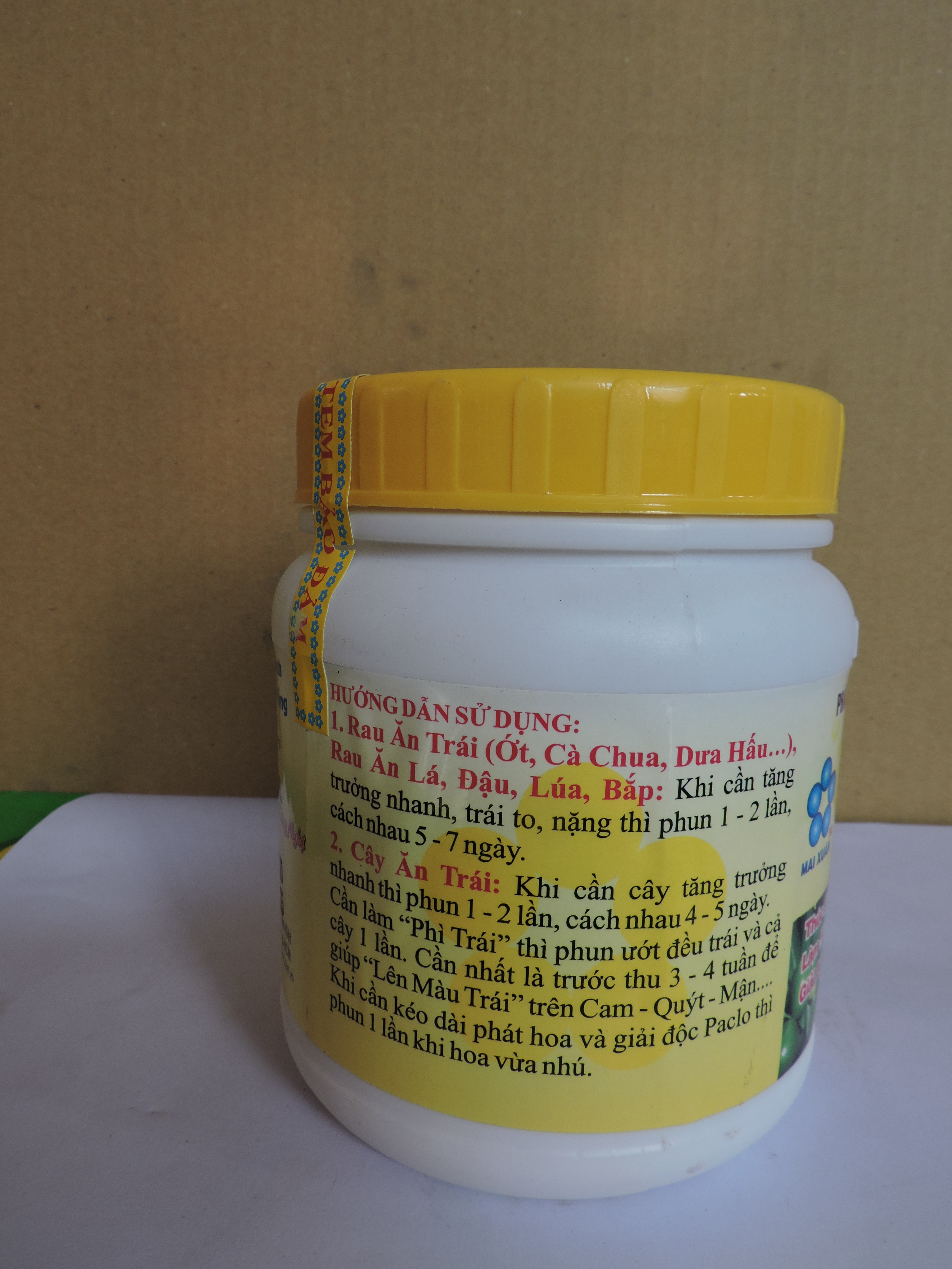Phân Bón Lá Chuyên Dùng MX5  Thúc Đẩy Tăng Trưởng Rau Màu, Làm phì Trái Và Lên Màu Trái