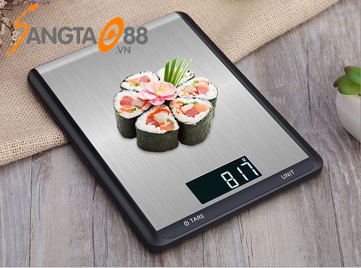 Cân tiểu ly điện tử cảm ứng siêu mỏng nhà bếp thông minh, độ chính xác cao CX-518