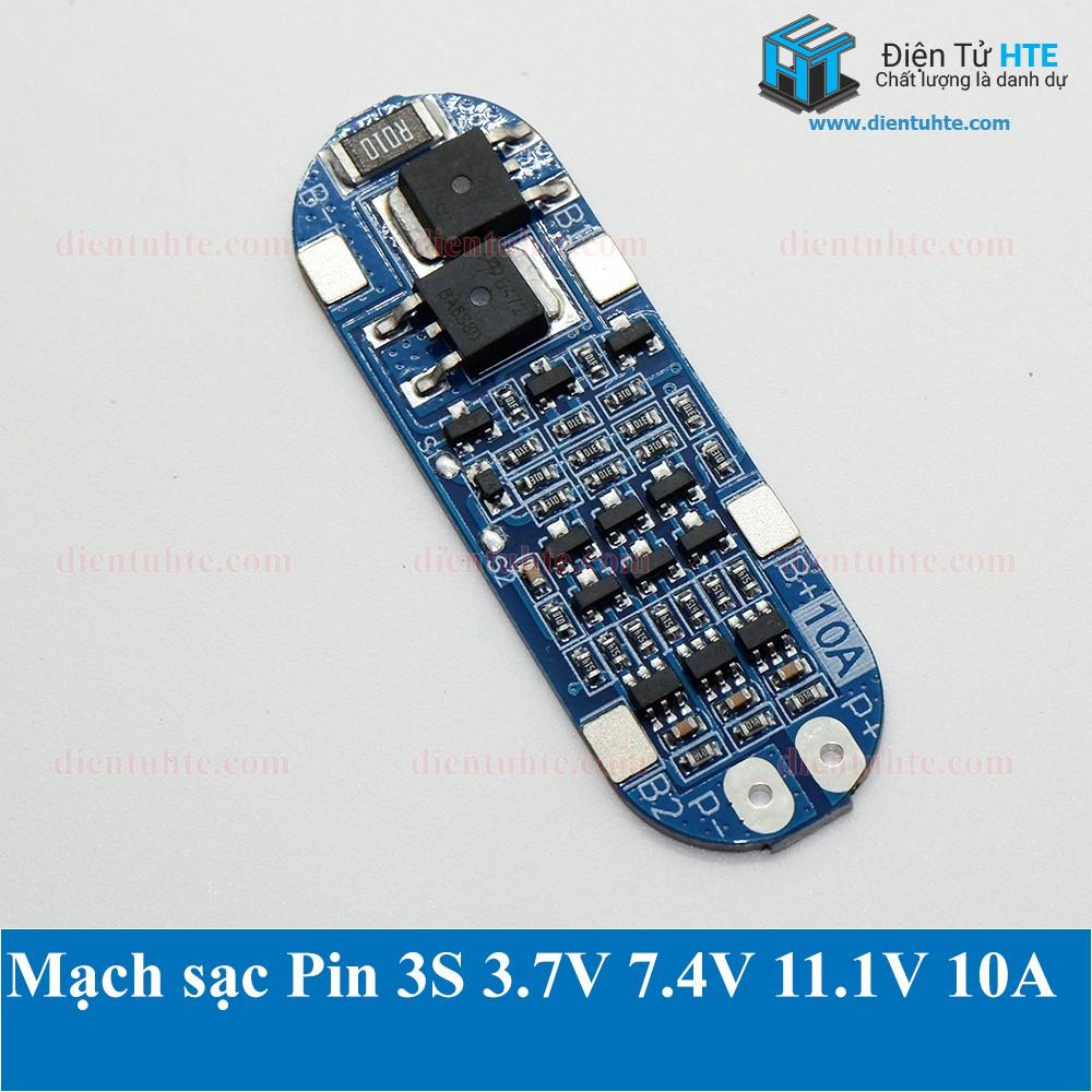 Mạch sạc Pin Lithium Ion 3S 3.7V 7.2V 11.1V 10A