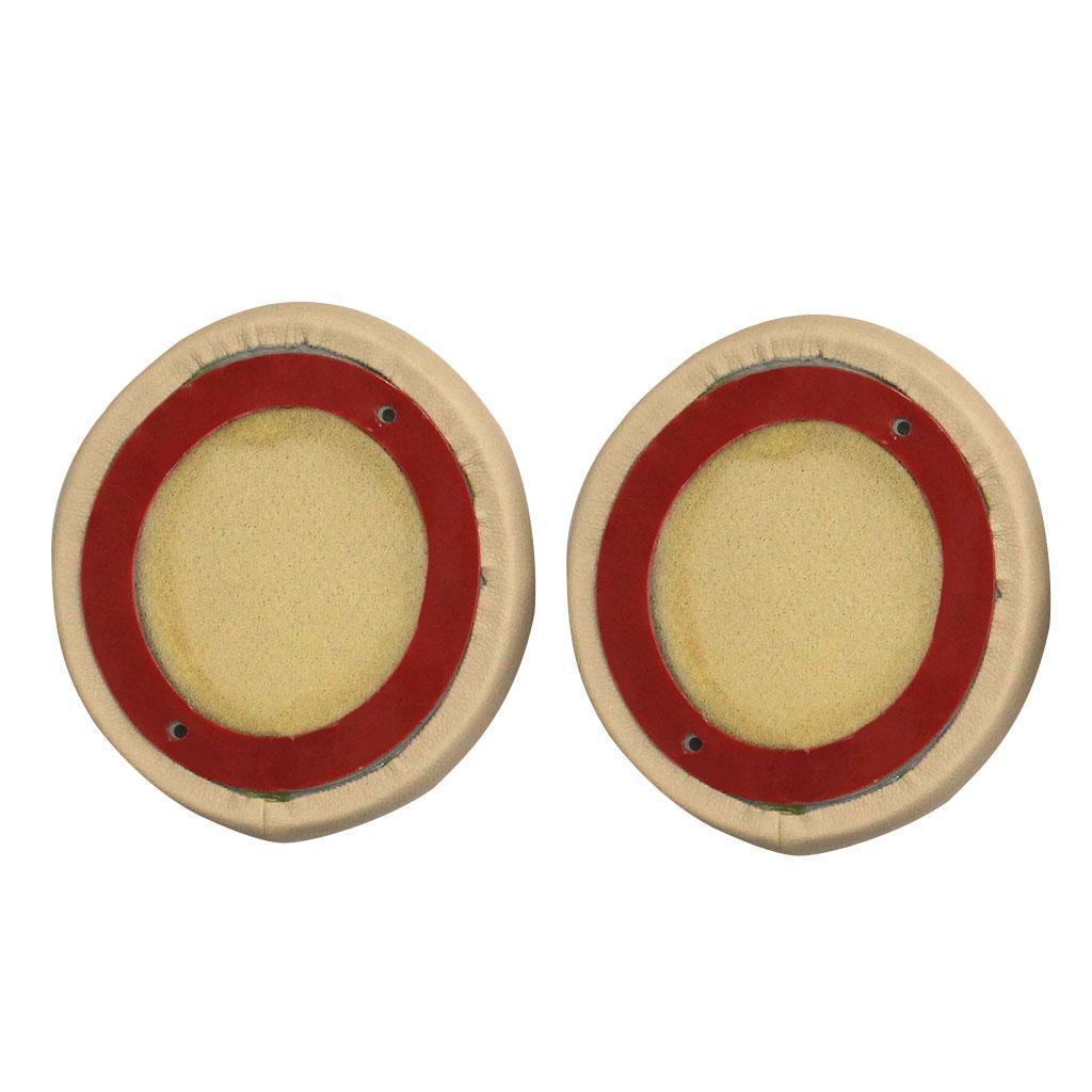 1 Pair Ear Pads Cushions Covers  Headsets Champagne