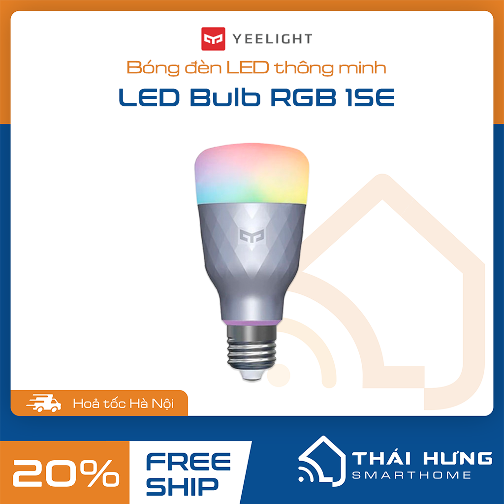 Hình ảnh Bóng đèn LED thông minh Yeelight Smart LED Bulb 1SE (bản RGB)