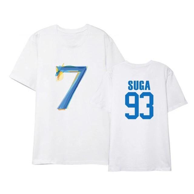 Áo BTS áo phông Suga BTS Map of the Soul 7/ Áo thun ngắn tay unisex
