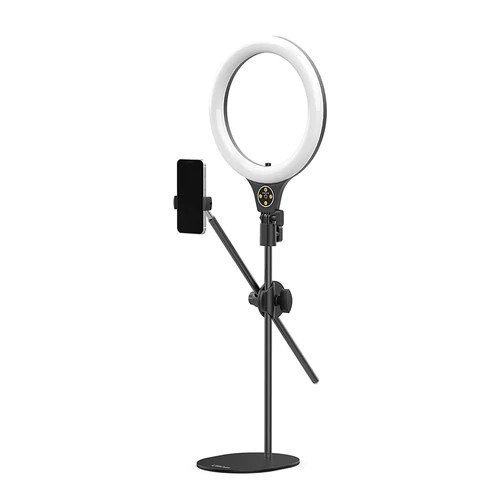 Bộ Đèn Vòng Giá Đỡ Chụp Ảnh Trên Cao - Ulanzi Desktop Overhead Shooting Bracket Ring Light Set - Hàng Chính Hãng