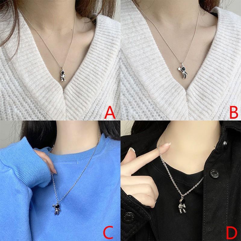 Vòng cổ Mặt Hình Phi Hành Gia Cho Cặp Đôi