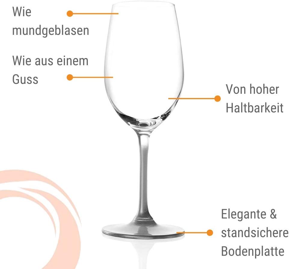 Ly Vang Trắng Stoelzle Event White Wine Glass 360ml - Chắc Chắn & Đế Ly Ổn Định - Dễ Sử Dụng Cho Tiệc Và Sự Kiện Lớn