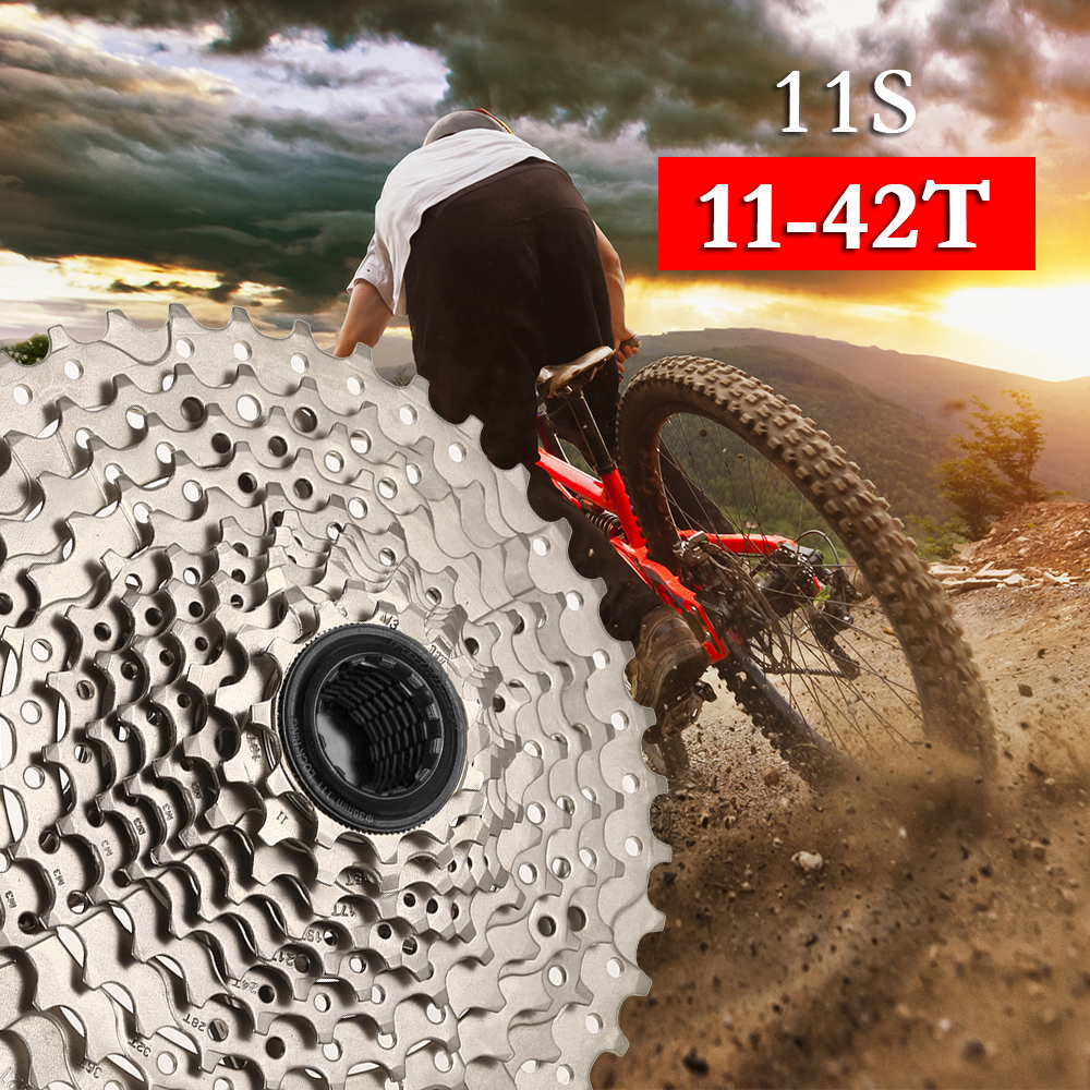 Líp 11 Bánh Răng Bằng Thép Không Gỉ Cho Xe Đạp MTB