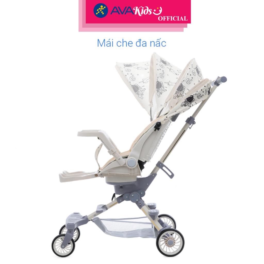 Xe đẩy 2 chiều gấp gọn Galena GA-ST02 (1 - 48 tháng) - Màu trắng kem