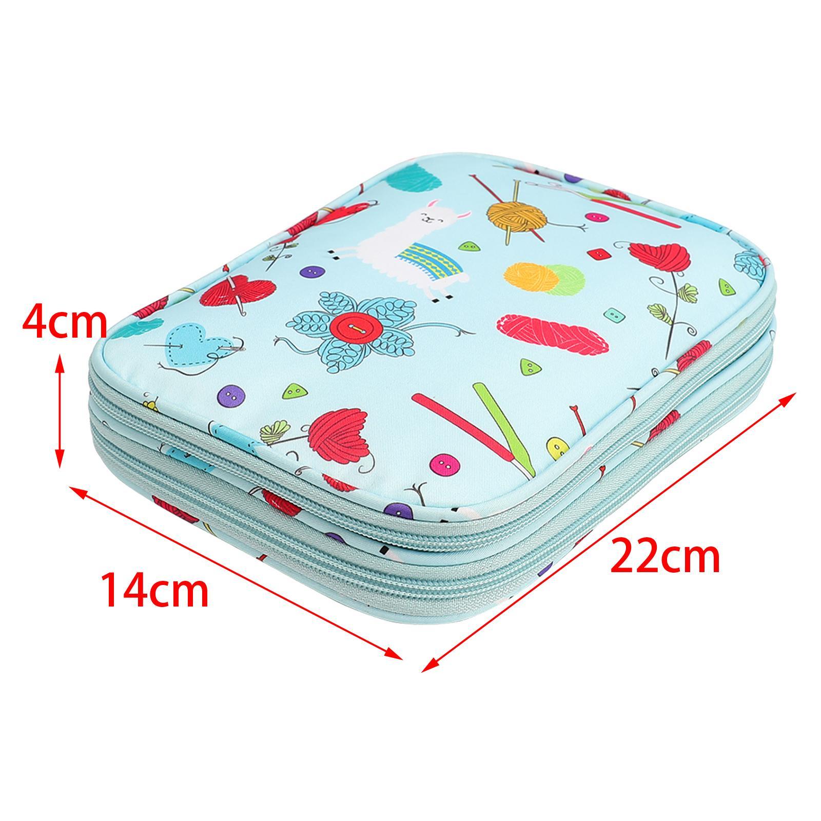 Travel Knitting  Case Pouch Organizer