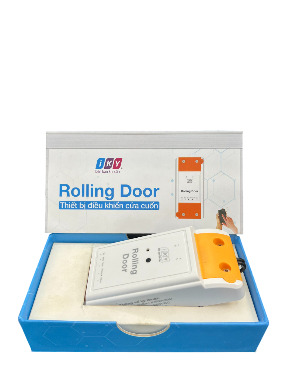 ROLLING DOOR - THIẾT BỊ ĐIỀU KHIỂN CỬA CUỐN THÔNG MINH WIFI + BLUETOOTH -  Hàng Chính Hãng