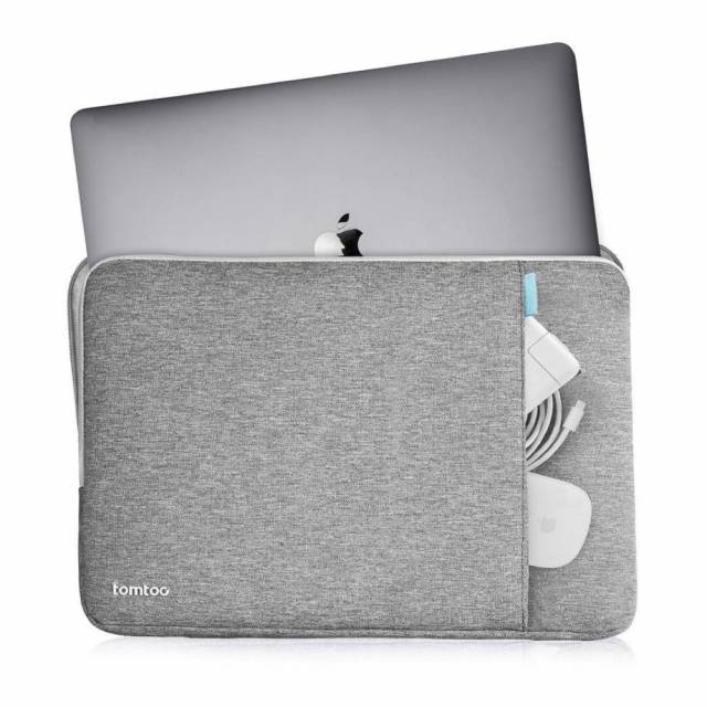 TÚI CHỐNG SỐC TOMTOC (USA) 360° PROTECTIVE MACBOOK AIR/RETINA13″ GRAY A13-C02G