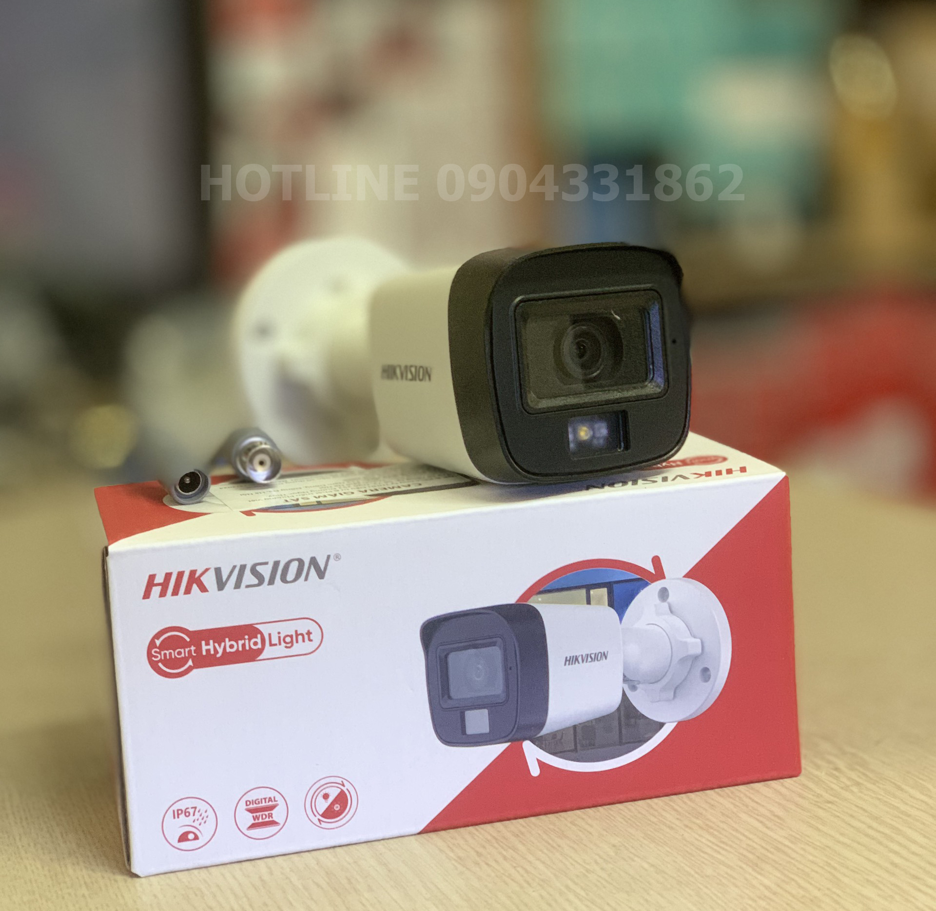 Trọn bộ 3 camera Hikvision 2.0 Megapixel kèm ổ cứng - Hàng chính hãng