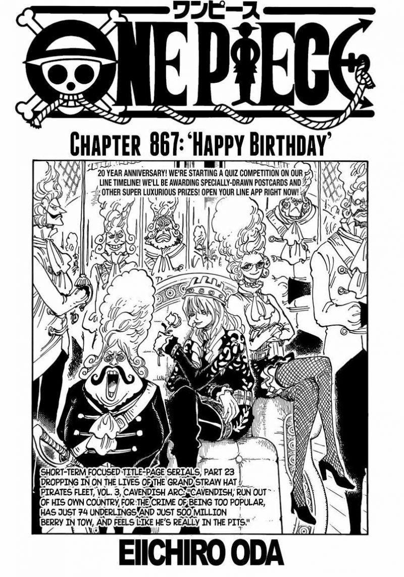 đảo hải tặc - one piece chapter 867 1