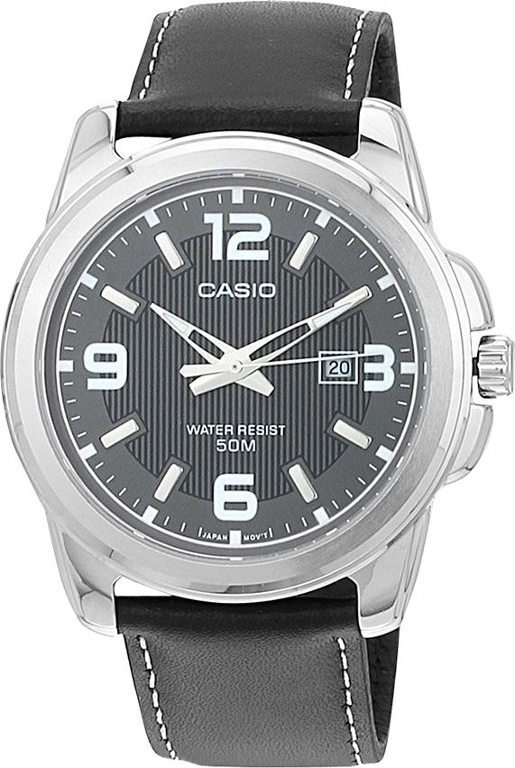 Đồng Hồ Nam Dây Da Casio MTP-1314L-8AVDF (44.9mm) - Đen