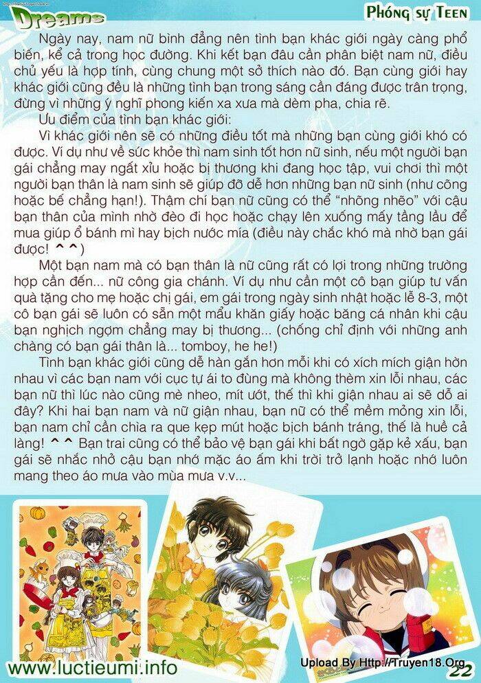 tạp chí dream chapter 6 24