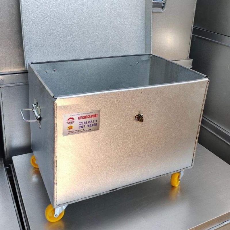 Thùng đựng đồ đa năng có bánh xe, chống ẩm mốc, chống con trùng chui vào, bảo quảng vật dụng không bị thất lạc