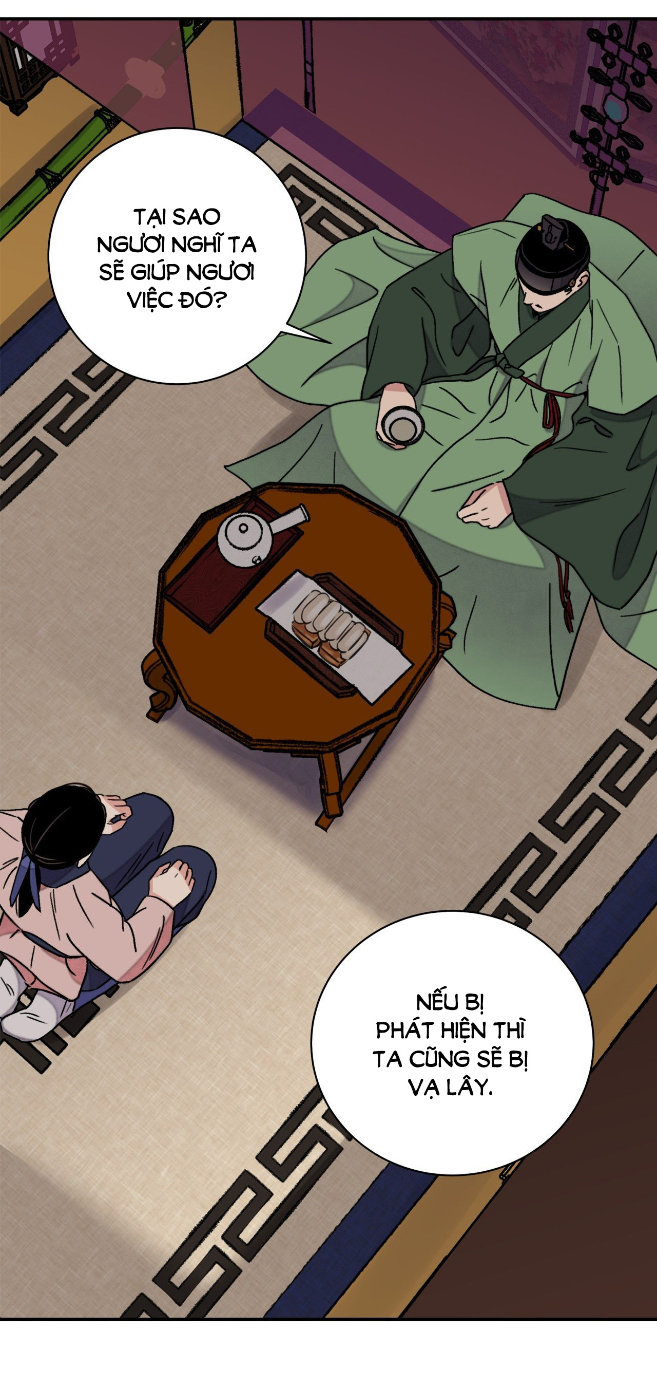 [18+] trượng kiếm tựa hoa chapter 48.2 24