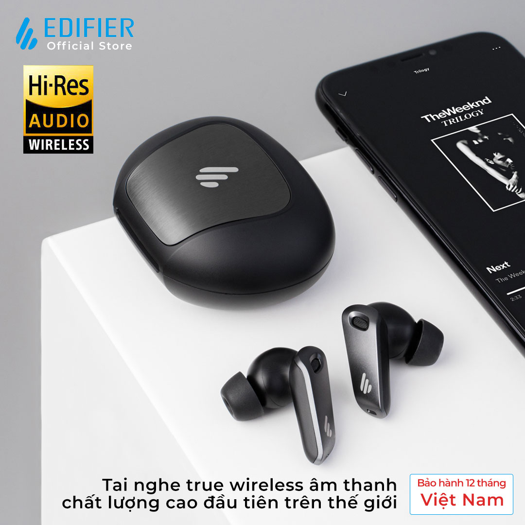 EDIFIER NEOBUDS PRO - Tai nghe bluetooth HIRES Audio Wireless Chống ồn chủ động Đàm thoại 6 micro - Hàng chính hãng Bản quốc tế