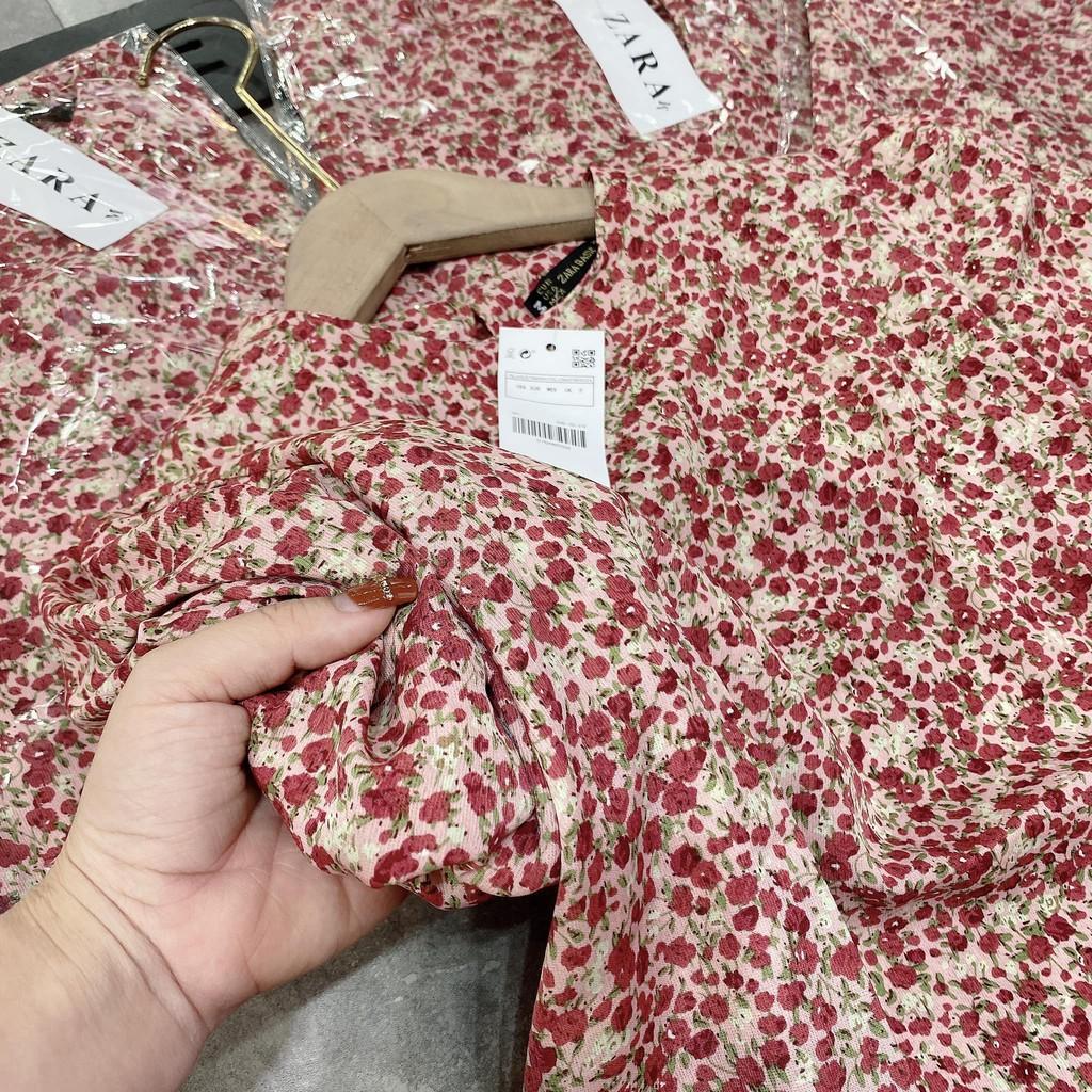 VÁY HOA NHÍ - ĐẦM NỮ TAY BỒNG DÁNG SUÔNG A