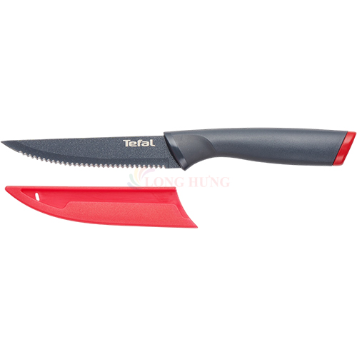Dao răng cưa thái thịt bò Titanlum Tefal Fresh Kitchen 11cm K1220805 - Hàng chính hãng