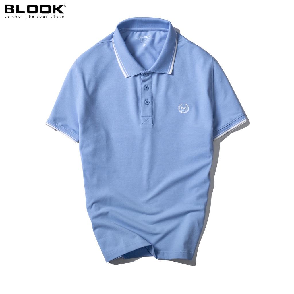 Áo Polo nam có cổ BASIC vải cá sấu cotton, nam tính, chỉn chu, sang trọng mã 35565 - BLOOK