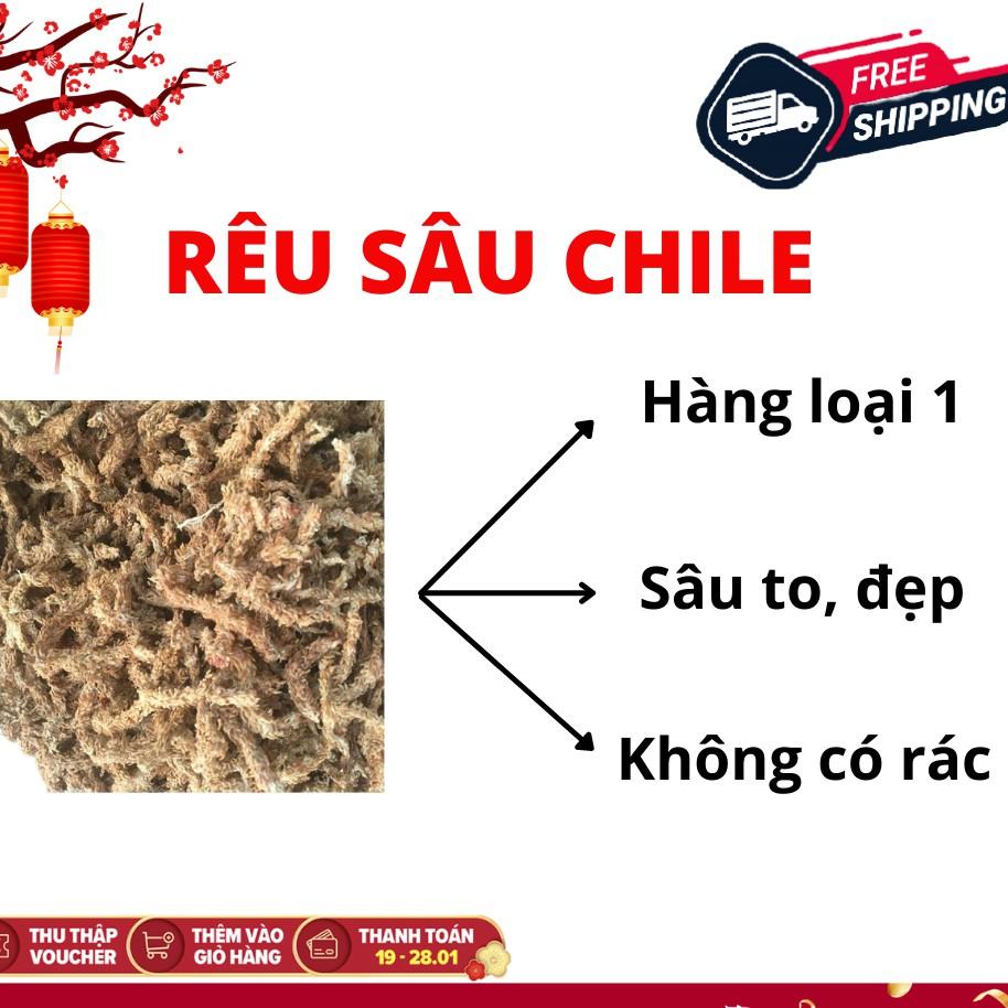 Rêu sâu ChiLe (giữ ẩm tuyệt vời cho phong lan) gói 100g