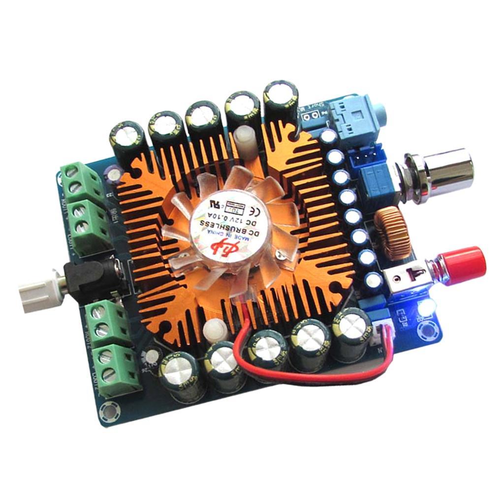 Digital Amplifier Board HiFi 4 Channel Stereo Audio Amplifier Digital Power Amp Board 50Wx4 for DIY Sound System