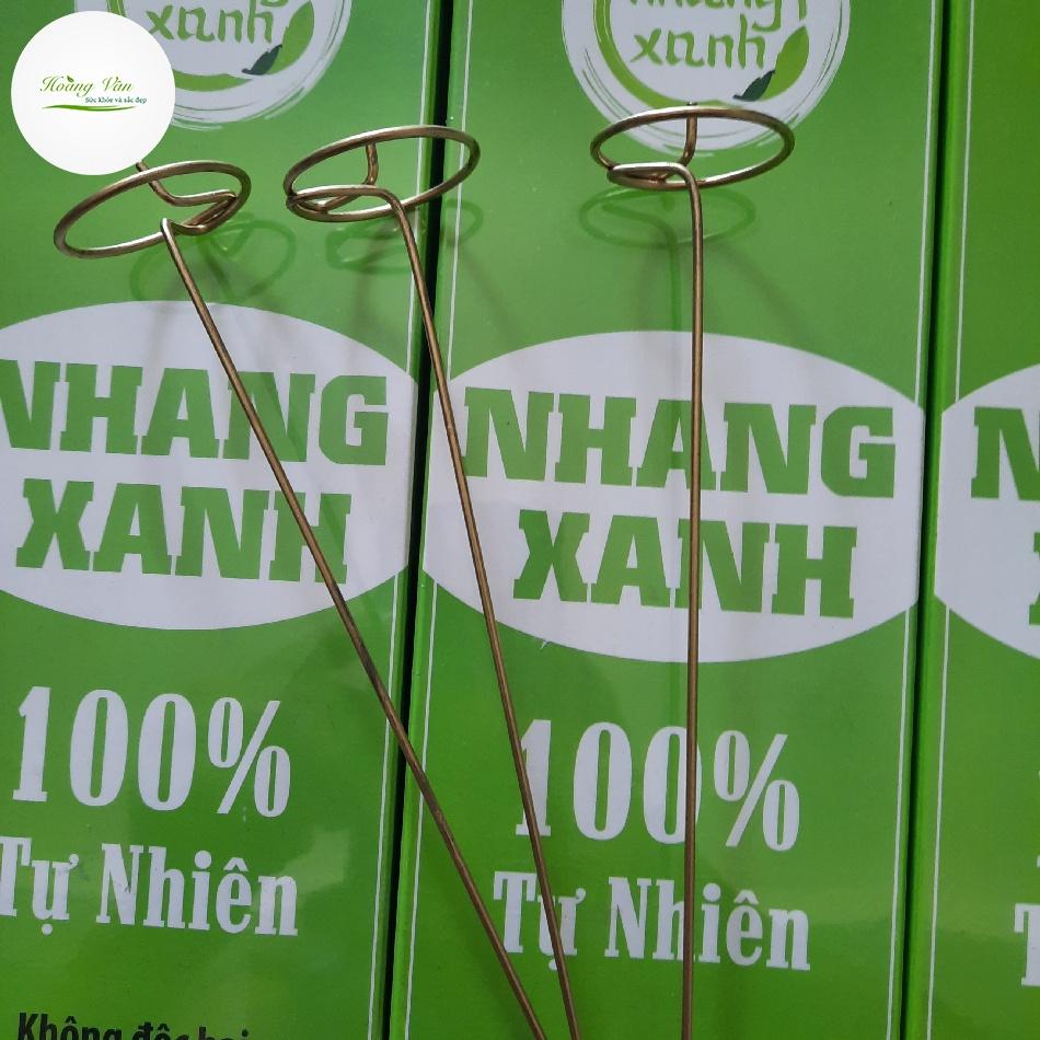 Cây cắm nhang vòng mạ nhũ vàng