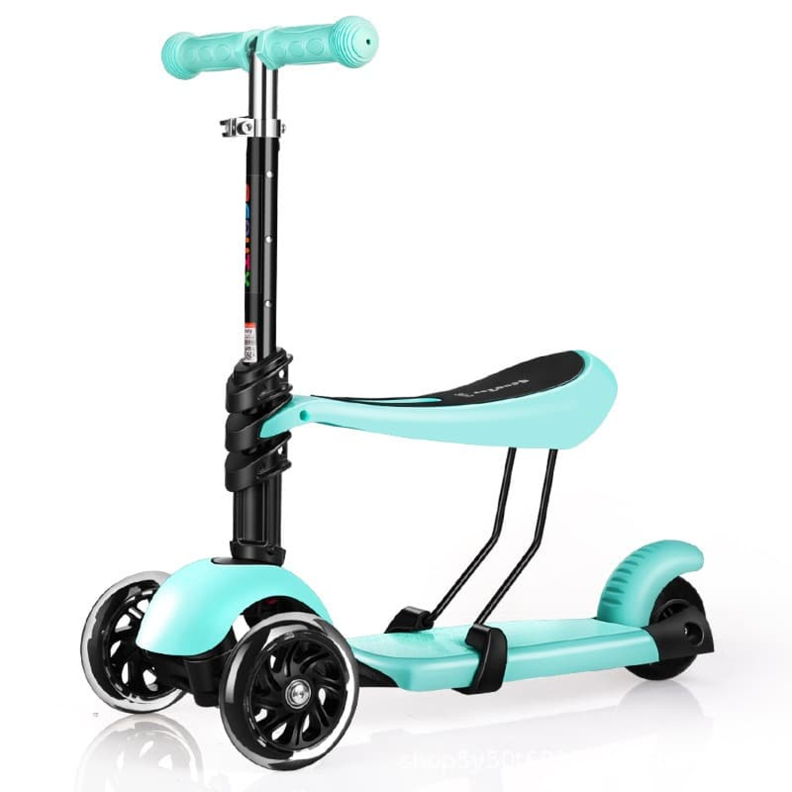 Xe scooter 3 bánh cho bé đa năng 2 in 1  045