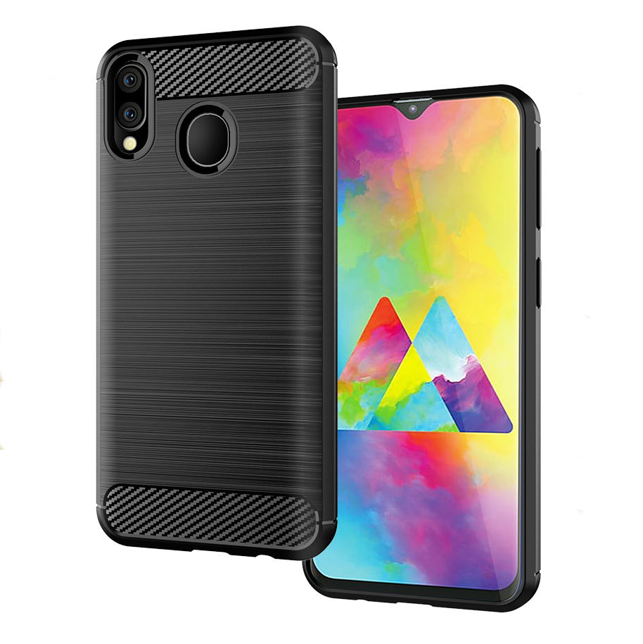 Ốp Lưng Chống Sốc Vân Cabon Cho Điện Thoại Samsung Galaxy M20