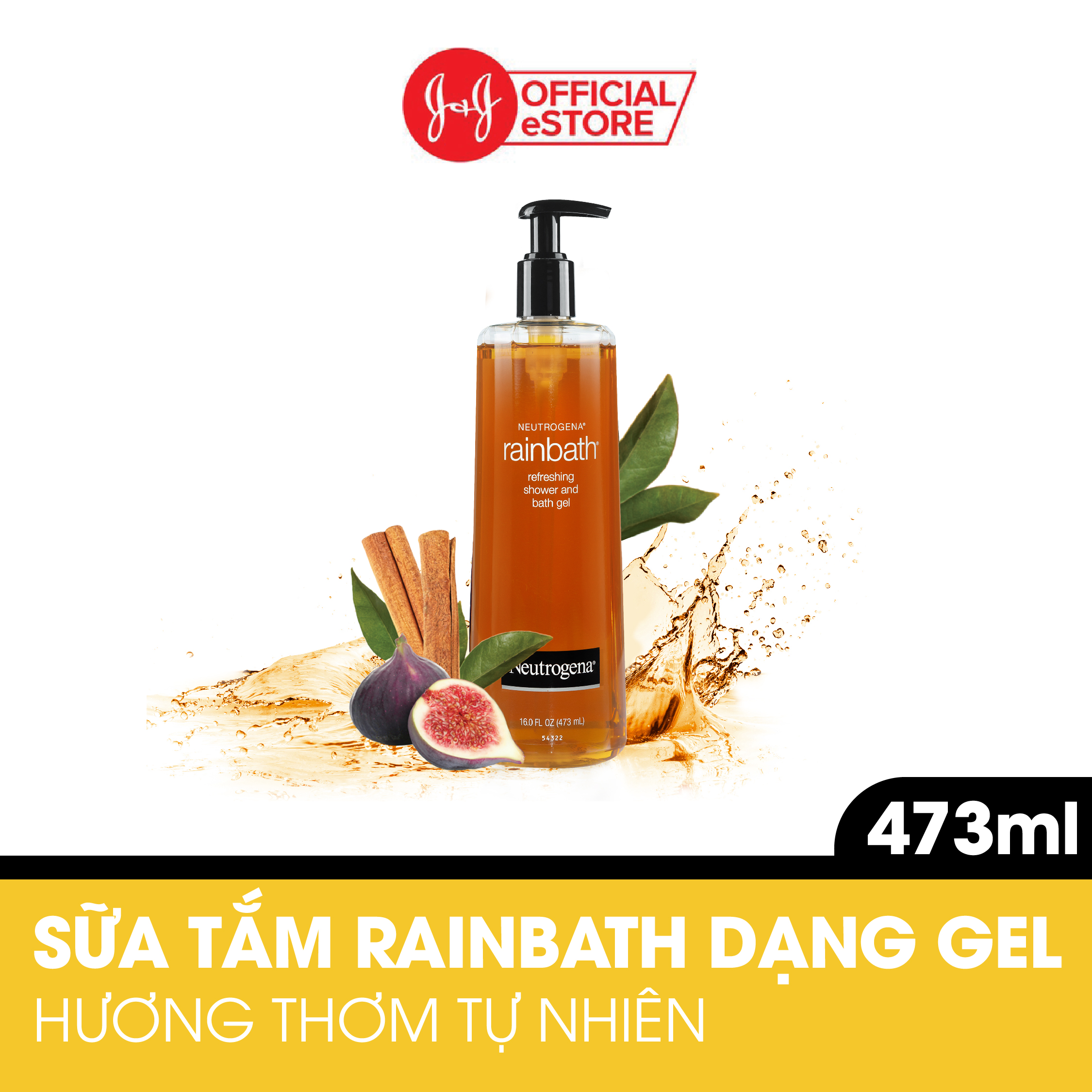 Sữa Tắm Dạng Gel Neutrogena Rainbath Original Refreshing Shower And Bath Gel 473ml