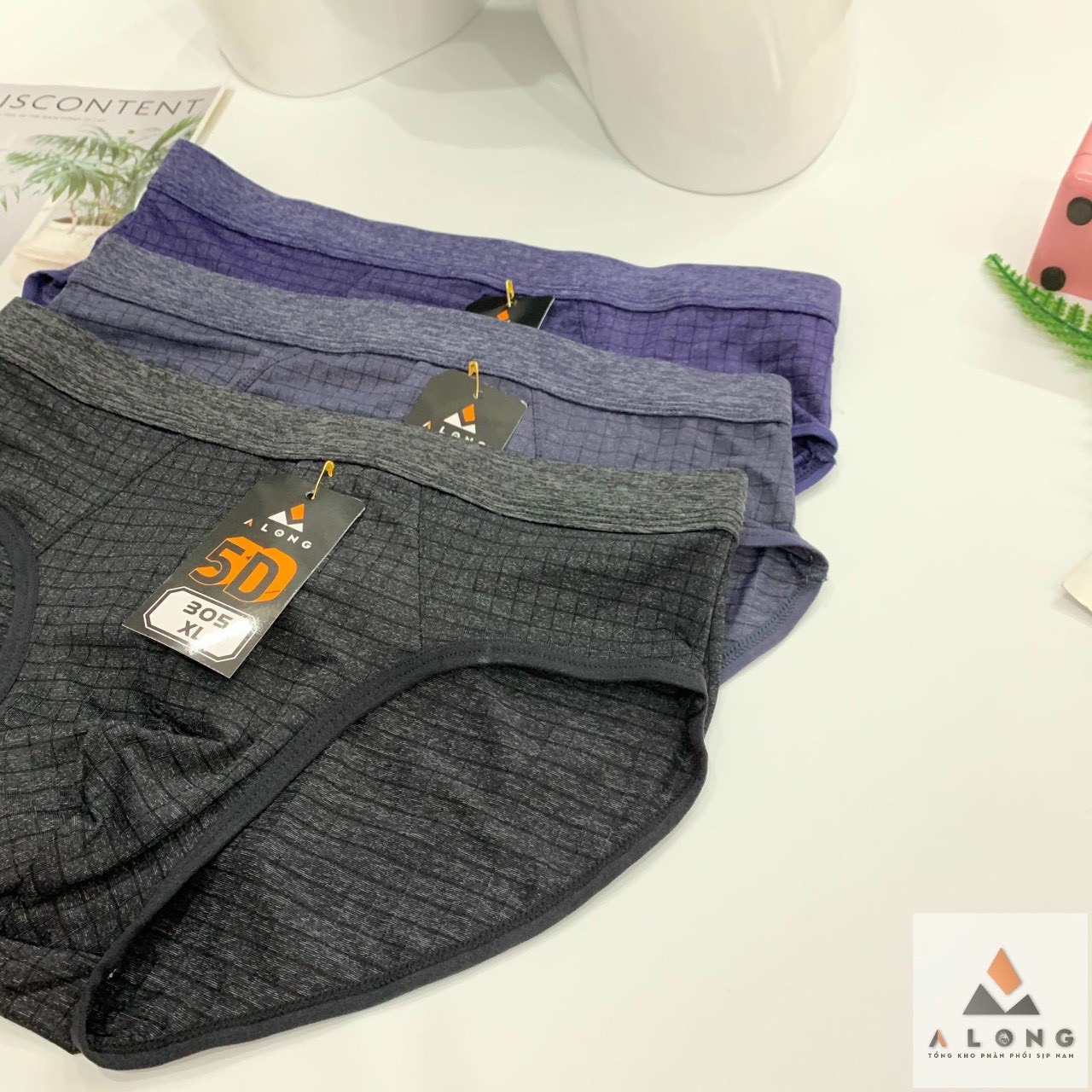 QUẦN SỊP CHÉO 5D SIÊU MỀM MÁT TỪ 48-100KG DÀNH CHO NAM