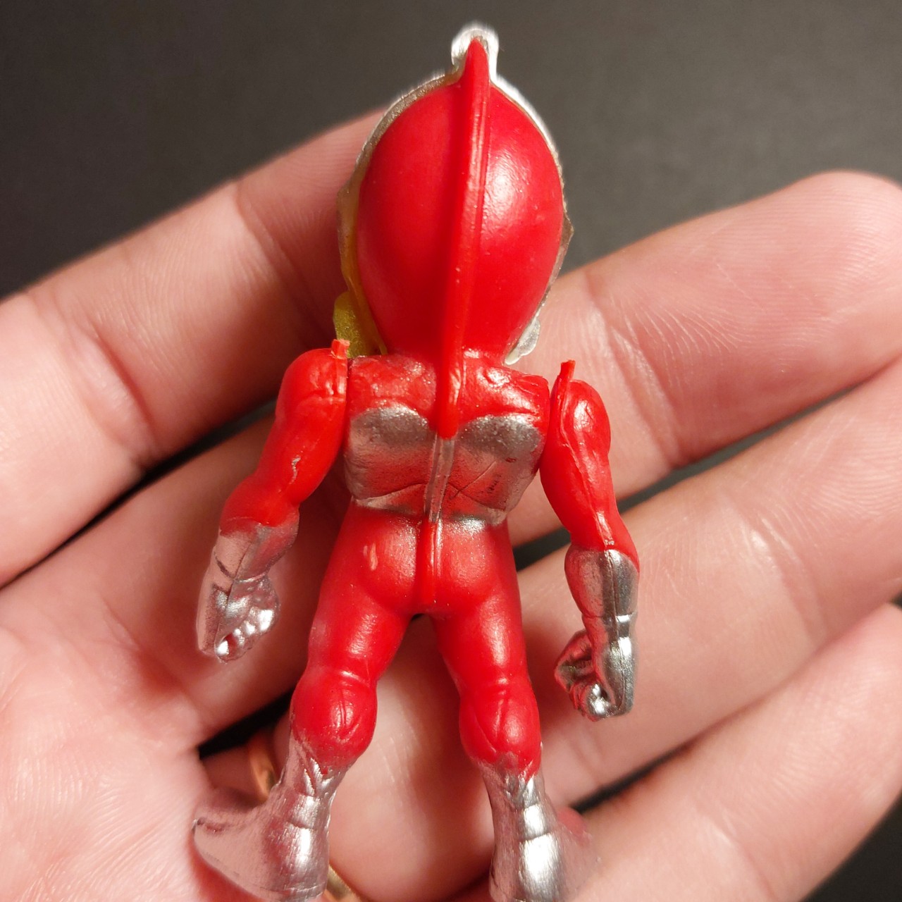 Đồ chơi mô hình siêu nhân Ultraman Great bạc đỏ nhựa đặt nặng tay 1899 1