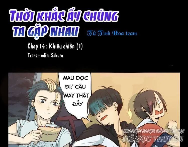 thời khắc ấy, chúng ta gặp nhau chapter 14 1