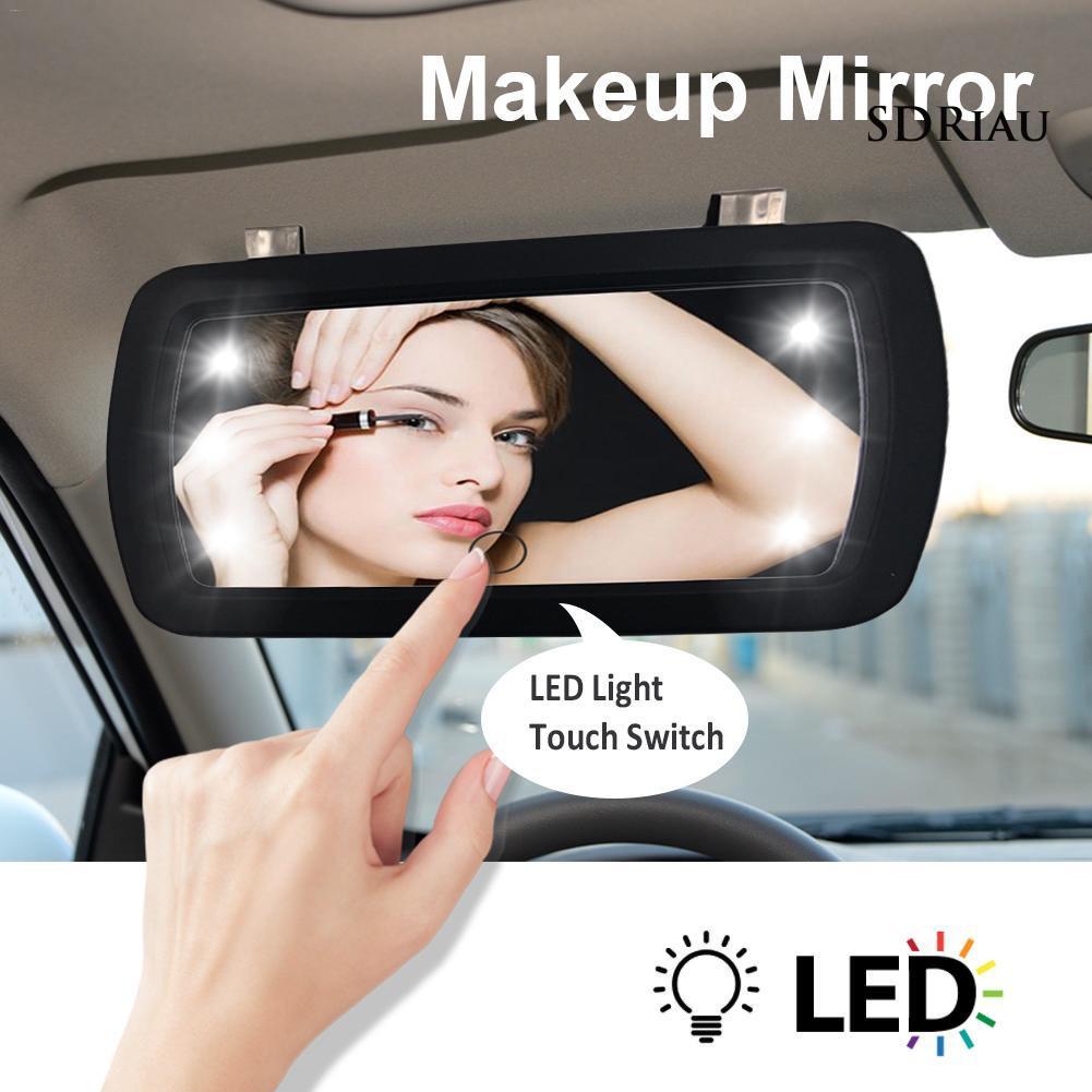 CLEAR Gương Trang Điểm Cảm Ứng Gắn Đèn Led Cho Xe Ô Tô