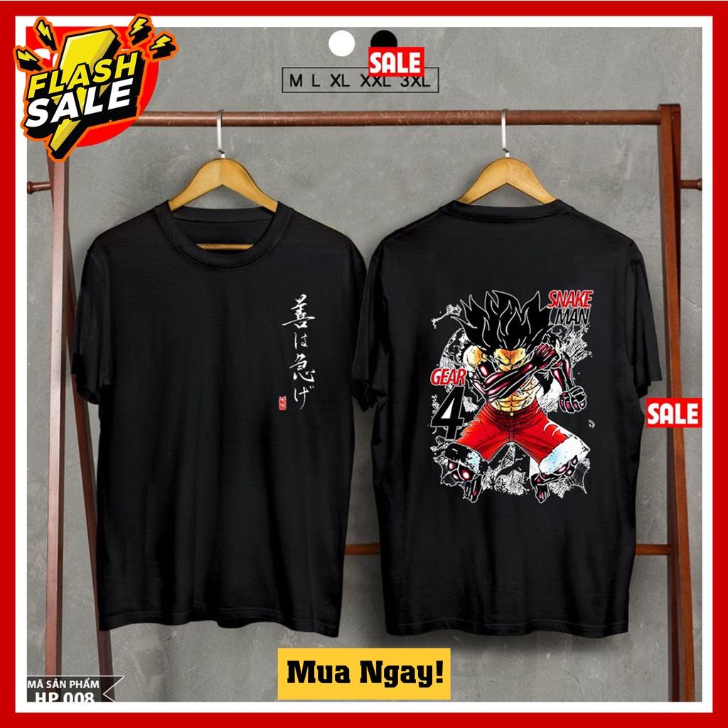 Áo Luffy Gear 5, Áo thun Anime One Piece mẫu mới HOT nhất 2022