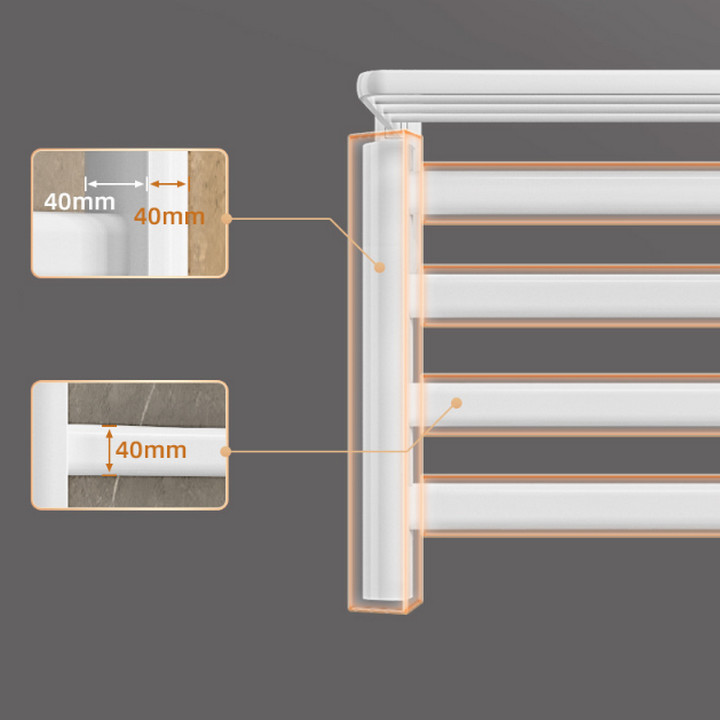 Giá treo khăn làm khô sưởi điện Radiator Shelf