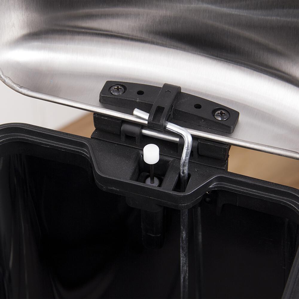 Stainless Steel Step Rubbish Trash Can 10L Living Room Hotel Garbage Bin Silent