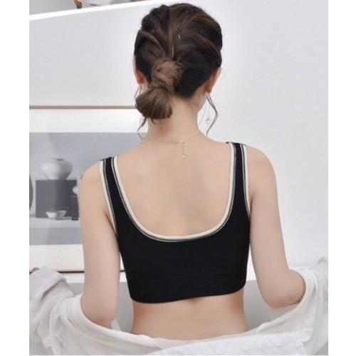 Áo 3 lỗ Nữ. Áo Lót BRA THỂ THAO 3 LỖ Cực Phong Cách Có Mút Ngực, Free size cho nàng từ 40-60kg