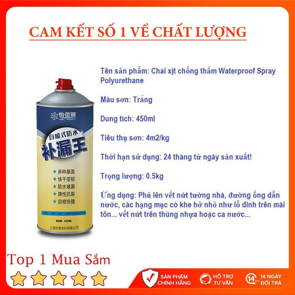 Xịt Chống Thấm, Dung Dịch Chống Thấm Đa Năng Công Nghệ Nhật Bản Giúp Chống Thấm Hiệu Quả Cho Tường,Trần , Mái Nhà