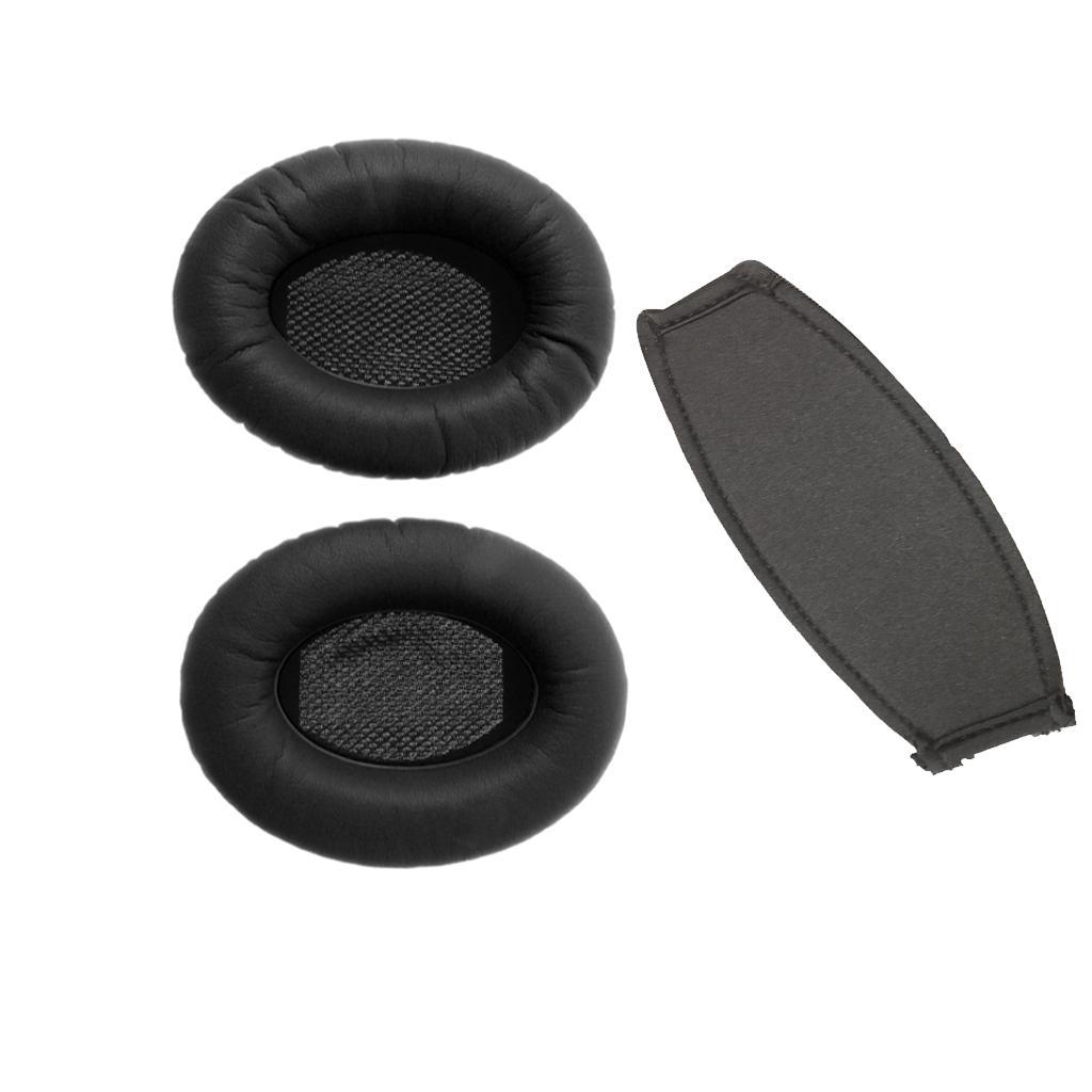 Replacement Earpads  + Headband Protector for  QC25/2