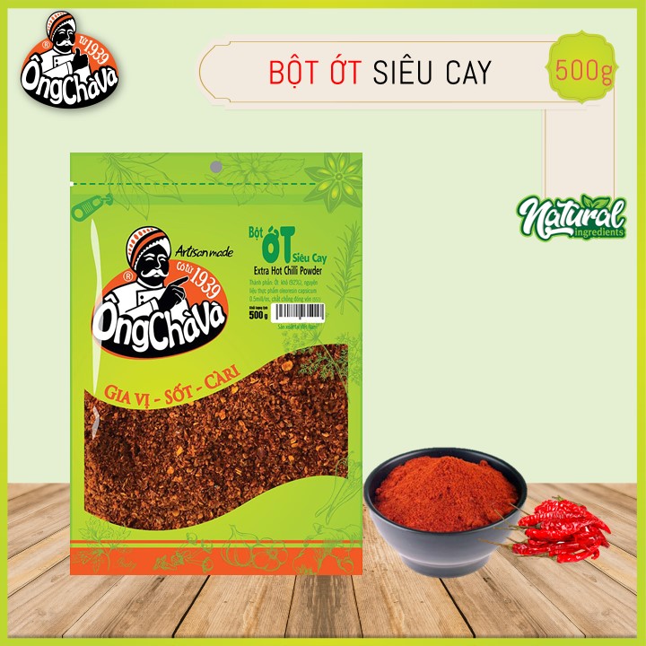 Bột Ớt Siêu Cay Ông Chà Và 500g